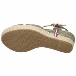 Rabatt 🤩 TOM TAILOR »Sandalette 🩴 Sandalen 🩴 Sandaletten« Keilsandalette Khaki, Yellow, Blue 😍 -Tom Tailor Verkaufsgeschäft 7e56f2e3 84af 50b8 abbf cf0d8107d09a