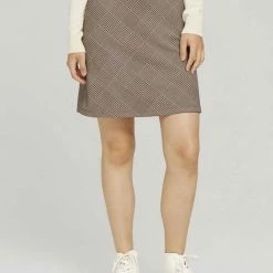 Schlussverkauf 🛒 TOM TAILOR Sommerrock »Kurzer Karo Rock« 👍