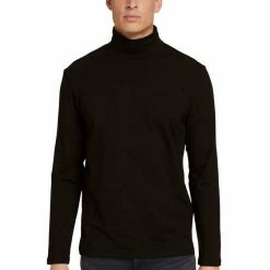 Am billigsten 👏 TOM TAILOR Rollkragenshirt unifarben Navy, Hellgrau-meliert, Schwarz 🔥