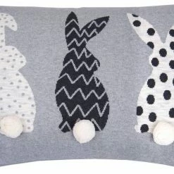 Coupon 🛒 Kissenhülle »Patterned Bunnies«, TOM TAILOR (1 Stück), mit gemusterten Hasen 😍