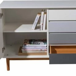 Brandneu ✨ TOM TAILOR Sideboard »COLOR BOX«, mit 1 Tür & 4 Kontrast-Schubladen, Füße Eiche geölt, Breite 114 cm Sage, Mustard, White & rose, White 🎉 -Tom Tailor Verkaufsgeschäft 803f2a28 0f81 528b 86db 17283e74cc6b