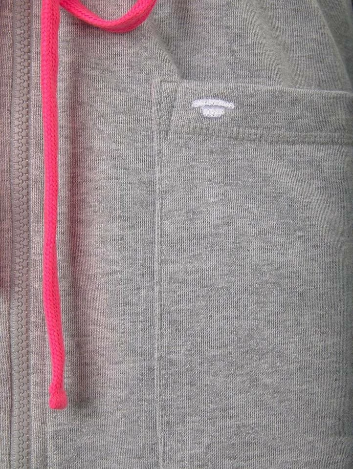 Neu ✨ Unisex-Bademantel »Melange Neon«, TOM TAILOR, mit Reißverschluss Lime, Pink 🌟 3 Neu ✨ Unisex-Bademantel »Melange Neon«, TOM TAILOR, mit Reißverschluss Lime, Pink 🌟 - Image 3