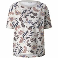 Bestes Angebot ⭐ TOM TAILOR Sweatshirt »Kurzarm Sweatshirt mit Muster« Navy floral design, White floral design 😉 -Tom Tailor Verkaufsgeschäft 80f00c41 c3ab 5c49 b40c 823f3e073e2e
