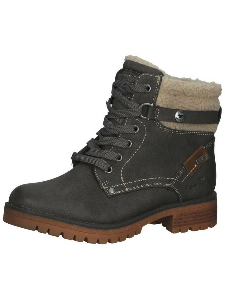 Bestes Angebot 🎉 TOM TAILOR »Lederimitat« Schnürstiefelette 🔥 2 Bestes Angebot 🎉 TOM TAILOR »Lederimitat« Schnürstiefelette 🔥 - Image 2
