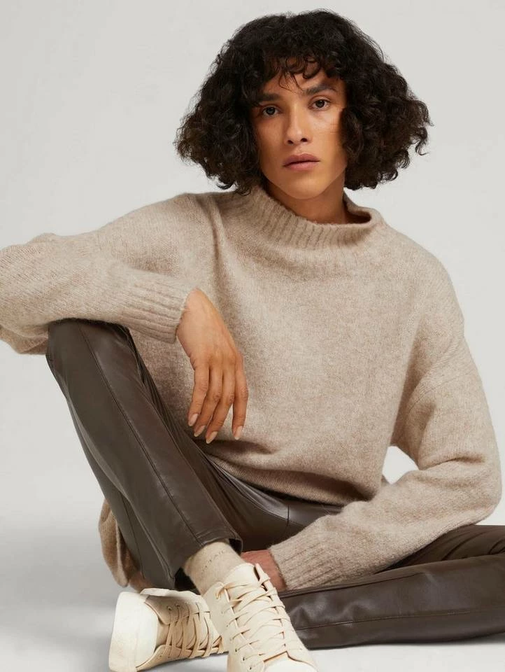 Besorgen 🎉 TOM TAILOR Culotte »Kunstleder Leggings« Deep black, Java dark brown 🎉 4 Besorgen 🎉 TOM TAILOR Culotte »Kunstleder Leggings« Deep black, Java dark brown 🎉 - Image 4