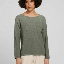 Blitzangebot 🌟 TOM TAILOR Strickpullover »Pullover mit Bio-Baumwolle« Greyish green gradient, Black brown gradient 🔥 -Tom Tailor Verkaufsgeschäft 825e52e6 a1b2 5e47 8ebe bd24576b686b