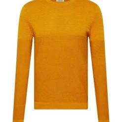 Auslauf 🌟 TOM TAILOR Strickpullover Light Soft Grey Melange, Flame Brown 🔔 -Tom Tailor Verkaufsgeschäft 8265685d 388b 518e b908 a832c534c9a3