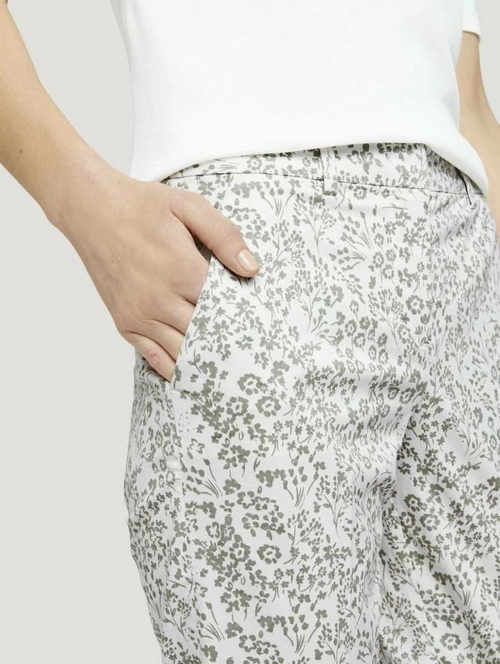 Budget 🌟 TOM TAILOR Culotte »Mia Slim Stoffhose mit Blumenmuster« 🛒 4 Budget 🌟 TOM TAILOR Culotte »Mia Slim Stoffhose mit Blumenmuster« 🛒 - Image 4