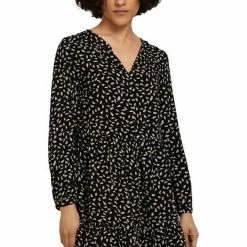 Beste Bewertungen von 👍 TOM TAILOR Sommerkleid Brown leaf design, Black leaf design ❤️ -Tom Tailor Verkaufsgeschäft 8390c258 3485 50fb 9525 a2a524320266