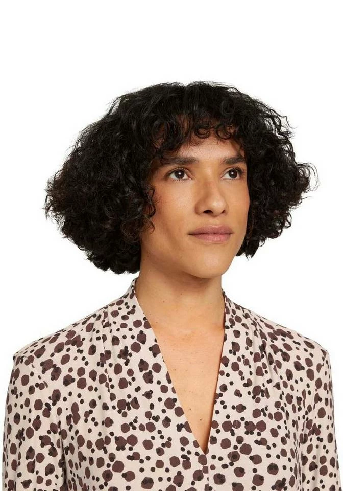 Top 10 🔔 TOM TAILOR Blusenshirt mit dekorativem Print und Knopfleiste Beige-braun-schwarz-gemustert, Schwarz-braun-wollweiß-gemustert ❤️ 3 Top 10 🔔 TOM TAILOR Blusenshirt mit dekorativem Print und Knopfleiste Beige-braun-schwarz-gemustert, Schwarz-braun-wollweiß-gemustert ❤️ - Image 3