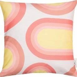 Blitzangebot 😍 TOM TAILOR Dekokissen »Modern Retro«, im Retrodessin Rosa-gelb, Orange-gelb 👍 -Tom Tailor Verkaufsgeschäft 85428e22 8c5d 537b 9881 a87f909aa726