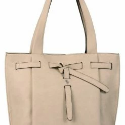 Auslauf ✨ TOM TAILOR Schultertasche »TYRA«, mit schönen Details Black, Dark grey, Beige 🎉