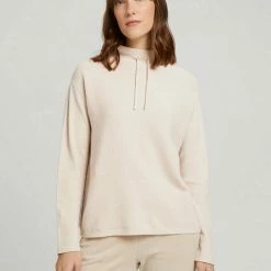 Top 10 🎁 TOM TAILOR Strickpullover »Kordelzug Pullover mit Bio-Baumwolle« Dark pine green, Khaki olive, Cold beige 🌟 -Tom Tailor Verkaufsgeschäft 86169711 70e0 5c71 ba2b 2e12b2a9fb48