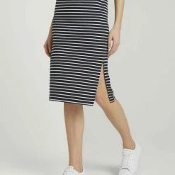 Bestes Angebot 🧨 TOM TAILOR Sommerrock »Gestreifter Midirock mit Struktur« 🔥 -Tom Tailor Verkaufsgeschäft 86438dfe 5ae9 5f2e 9dd2 6ecbf2a430b5