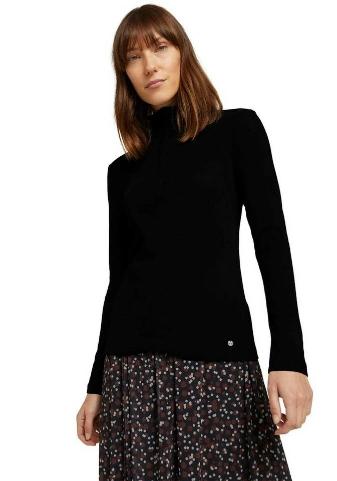 Bestpreis 🔥 TOM TAILOR Langarmshirt Schwarz, Graugrün, Braun-schwarz 😉 8 Bestpreis 🔥 TOM TAILOR Langarmshirt Schwarz, Graugrün, Braun-schwarz 😉 - Image 8