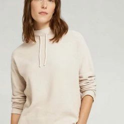 Top 10 🎁 TOM TAILOR Strickpullover »Kordelzug Pullover mit Bio-Baumwolle« Dark pine green, Khaki olive, Cold beige 🌟 -Tom Tailor Verkaufsgeschäft 86c05134 ed7a 5612 a142 288d3fa4f34e