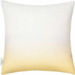 Großhandel 🛒 Kissenhülle »Gradient Signature«, TOM TAILOR (1 Stück), mit Farbverlauf und aufgesticktem Markenlogo Marine-dunkelblau-blau, Gelb-sonnengelb, Grün-dunkelgrün-forest-waldgrün 🎁