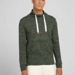 Auslauf ⌛ TOM TAILOR T-Shirt »Pullover mit Wickelkragen« Chili oil red, Oak Leaf Green 🧨 -Tom Tailor Verkaufsgeschäft 876729ef 61a2 5fca a1f5 5a8fd756e4bd