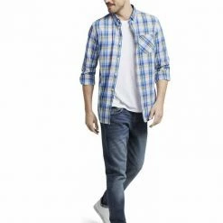 Brandneu 🔥 TOM TAILOR Poloshirt »ray twill check shir« 💯 -Tom Tailor Verkaufsgeschäft 87feca0c c92f 5be8 a859 784d7e16dbdb