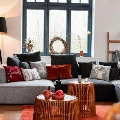 Bestes Angebot 🧨 Kissenhülle »Family«, TOM TAILOR (1 Stück), aus hochwertiger Baumwolle Rot-dunkelrot-bordeaux, Anthrazit-dunkelgrau-grau ✔️ -Tom Tailor Verkaufsgeschäft 888f14f3 f0d4 551b 98b4 5dd22546e159