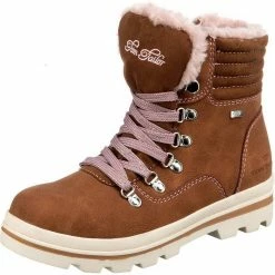 Brandneu 🤩 TOM TAILOR »Winterstiefel für Mädchen« Winterstiefel Hellbraun, Cognac 🔥 -Tom Tailor Verkaufsgeschäft 89517c4f f4cb 595d 8629 7c9dcf7eec19