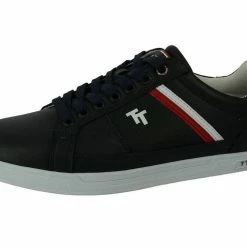 Brandneu 🔥 TOM TAILOR »Sneaker mit seitlichen Akzenten« 👟 Sneaker Navy, White 😀 -Tom Tailor Verkaufsgeschäft 898d6b8d f146 538f a1f2 01bcb69e5a6a