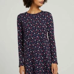 Großhandel 🥰 TOM TAILOR Pyjama »Gemustertes Nachthemd« 🔔 -Tom Tailor Verkaufsgeschäft 89e19209 cca0 5db1 bad0 753421ca3911