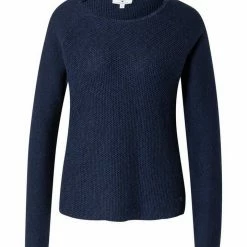 Bester Verkauf 🥰 TOM TAILOR Strickpullover »Pullover mit Wabenstruktur« Dark Denim Blue, Fog Grey Melange, Desert sand melange, Khaki olive 😉 -Tom Tailor Verkaufsgeschäft 89f52b8f da1e 5539 9294 c02b3a5df035