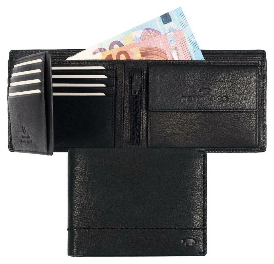 Neu ⌛ TOM TAILOR Geldbörse »KAI«, aus hochwertigem Leder Black, Brown ⭐ 3 Neu ⌛ TOM TAILOR Geldbörse »KAI«, aus hochwertigem Leder Black, Brown ⭐ - Image 3