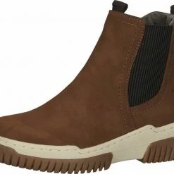 Bestes Angebot ✨ TOM TAILOR »Lederimitat« Stiefelette 👏