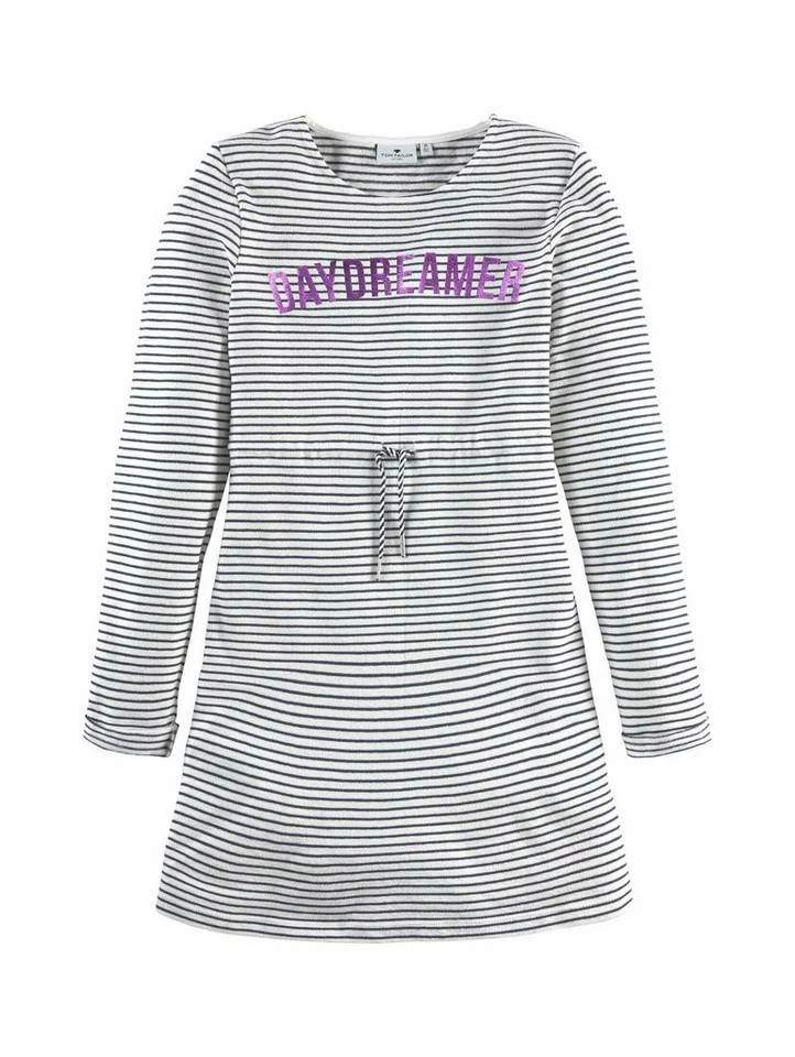 Neu 🔔 TOM TAILOR Jerseykleid »Gestreiftes Sweatkleid mit Schimmer-Print« 🌟 2 Neu 🔔 TOM TAILOR Jerseykleid »Gestreiftes Sweatkleid mit Schimmer-Print« 🌟 - Image 2
