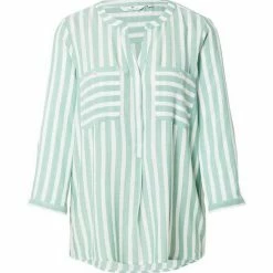 Besorgen 🛒 TOM TAILOR Schlupfbluse mit verdeckter Knopfleiste Peach offwhite vertical stripe, Vertical Mid Blue Stripe, Lilac white vertical stripe, Chambre white vertical stripe 🔥 -Tom Tailor Verkaufsgeschäft 8ca45058 f012 582c a930 b0410119cabe