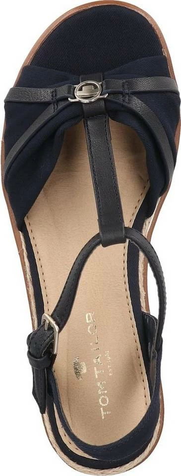 Coupon 🎁 TOM TAILOR »Lederimitat/Textil« Keilsandalette ⌛ 6 Coupon 🎁 TOM TAILOR »Lederimitat/Textil« Keilsandalette ⌛ - Image 6