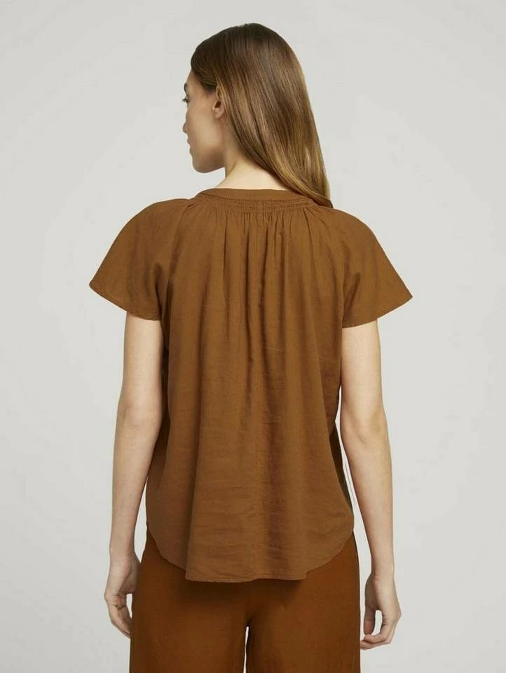 Brandneu 🎁 TOM TAILOR Kurzarmbluse 🌟 3 Brandneu 🎁 TOM TAILOR Kurzarmbluse 🌟 - Image 3