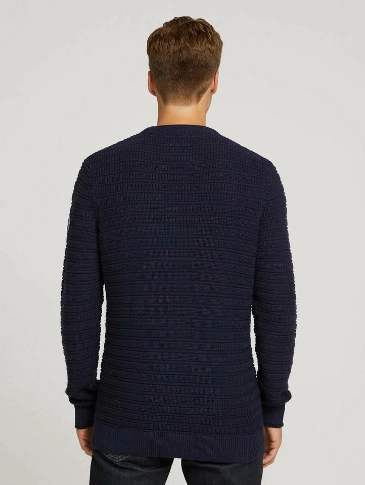 Schlussverkauf 🎁 TOM TAILOR Strickpullover »Strickpullover« Soft beige melange, Sky Captain Blue, Ultra marine blue melange ✔️ 2 Schlussverkauf 🎁 TOM TAILOR Strickpullover »Strickpullover« Soft beige melange, Sky Captain Blue, Ultra marine blue melange ✔️ - Image 2