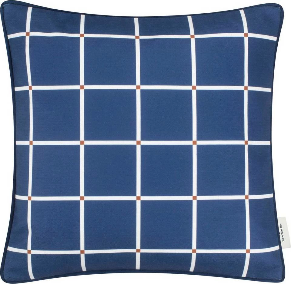 Schlussverkauf 🌟 Kissenhülle »Winter Check«, TOM TAILOR (1 Stück), mit modernem Druckmotiv Schwarz-weiß-rot, Marine-dunkelblau-kupferfarben ❤️ 5 Schlussverkauf 🌟 Kissenhülle »Winter Check«, TOM TAILOR (1 Stück), mit modernem Druckmotiv Schwarz-weiß-rot, Marine-dunkelblau-kupferfarben ❤️ – Bild 5