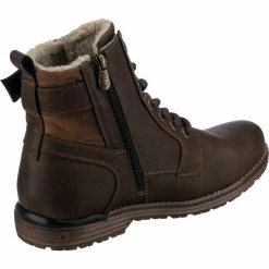 Bestes Angebot 🌟 TOM TAILOR »Winterstiefeletten« Winterstiefelette Schwarz, Braun 🛒 -Tom Tailor Verkaufsgeschäft 8f297315 8e62 5809 bded 288632d516b1
