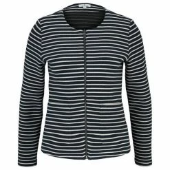 Aktion ⌛ TOM TAILOR Kurzblazer »Gestreifter Blazer mit Struktur« Offwhite ottoman stripe, Navy ottoman stripe ✔️ -Tom Tailor Verkaufsgeschäft 8f749db9 0a50 51c2 90b8 b908200b0cb3