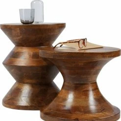 Budget 😍 TOM TAILOR Hocker »T-WOOD STOOL LOW«, dekorativer Hocker aus Mangoholz, mit Knopfdetail 🤩 -Tom Tailor Verkaufsgeschäft 8fdc63e3 eee8 5253 851f df038b4f7916