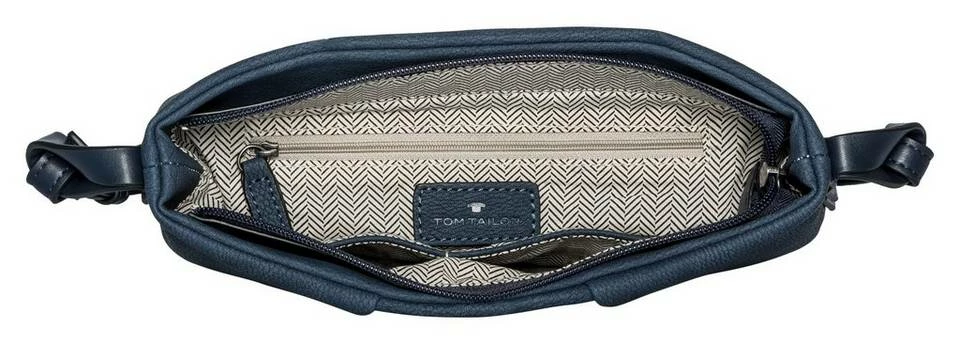 Am billigsten ⭐ TOM TAILOR Umhängetasche »MARISA« Cognac, Dunkelgrau, Dark blue 👏 4 Am billigsten ⭐ TOM TAILOR Umhängetasche »MARISA« Cognac, Dunkelgrau, Dark blue 👏 - Image 4