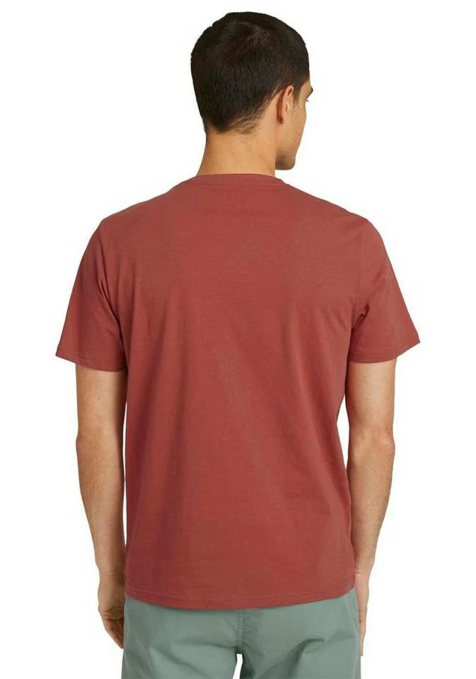 Top 10 ⌛ TOM TAILOR T-Shirt mit Logofrontprint Offwhite, Plain red, Sky captain blue white melange, Royalblau 🎁 2 Top 10 ⌛ TOM TAILOR T-Shirt mit Logofrontprint Offwhite, Plain red, Sky captain blue white melange, Royalblau 🎁 - Image 2