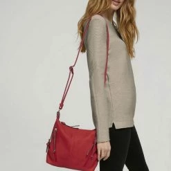 Brandneu 👍 TOM TAILOR Umhängetasche »CAIA«, mit schönen Details Rosa, Cognac, Off white, Red 😍 -Tom Tailor Verkaufsgeschäft 914e0b0d b84e 5cf1 879b 05370bc3858d