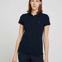 Blitzangebot 🥰 TOM TAILOR Poloshirt »Poloshirt mit Logo Print« Deep black, Sky Captain Blue, Blush rose, White 👏 -Tom Tailor Verkaufsgeschäft 91576456 5567 5202 81e5 fe7b8c1936b8