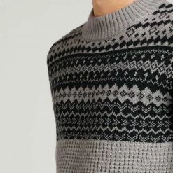 Besorgen 👏 TOM TAILOR Strickpullover »gemusterter Pullover« 🤩 -Tom Tailor Verkaufsgeschäft 91830176 b24c 51a9 a8be 745867047d94