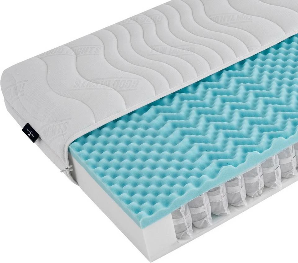 Rabatt 🎁 Taschenfederkernmatratze »Good Nights Spring«, TOM TAILOR, 20 cm hoch, 377 Federn 👏 4 Rabatt 🎁 Taschenfederkernmatratze »Good Nights Spring«, TOM TAILOR, 20 cm hoch, 377 Federn 👏 - Image 4