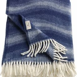 Budget 👍 Wohndecke »Waves«, TOM TAILOR, mit gedrehten Fransen Navy-blau-dunkelblau, Gelb-sonnengelb-hellgelb, Grau-hellgrau 🎉 -Tom Tailor Verkaufsgeschäft 91fbab43 fe17 50b6 877c 98fcd73040af