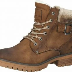 Bestpreis 🛒 TOM TAILOR Schnürboots mit Kontrastnähten Khaki 00007, Schwarz, Whisky 01284, Schlamm ⌛ -Tom Tailor Verkaufsgeschäft 92c5997d cb8f 5647 b261 61eba3992378