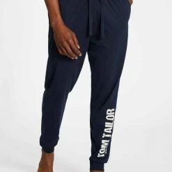 Auslauf 💯 TOM TAILOR Homewearhose »Bündchenhose« (1-tlg) ⌛ -Tom Tailor Verkaufsgeschäft 9372f798 1e95 5d50 8964 785e075daf1b