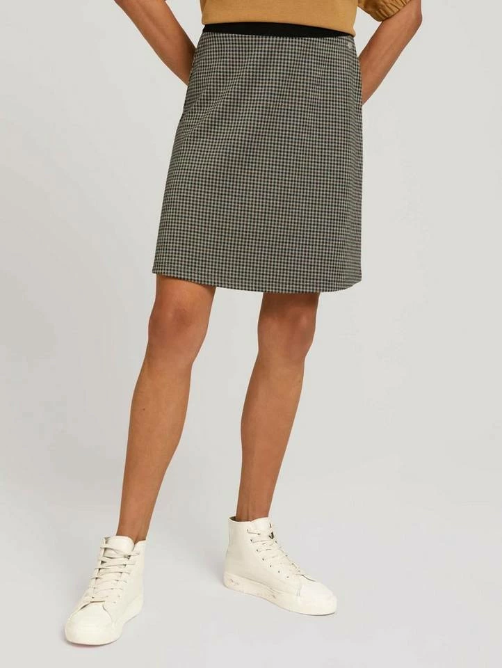 Coupon 🌟 TOM TAILOR Sommerrock »Rock mit Karomuster« Beige green small check, Black brown structure check 🎉 10 Coupon 🌟 TOM TAILOR Sommerrock »Rock mit Karomuster« Beige green small check, Black brown structure check 🎉 - Image 10