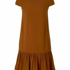 Großhandel 🌟 TOM TAILOR Sommerkleid »Damen Kleid Kurzarm« Nougat (24), Khaki white outline leaves, Sand (21), Black (85) 🔥 -Tom Tailor Verkaufsgeschäft 942d624c 933f 53cd b244 59ee09d147c9